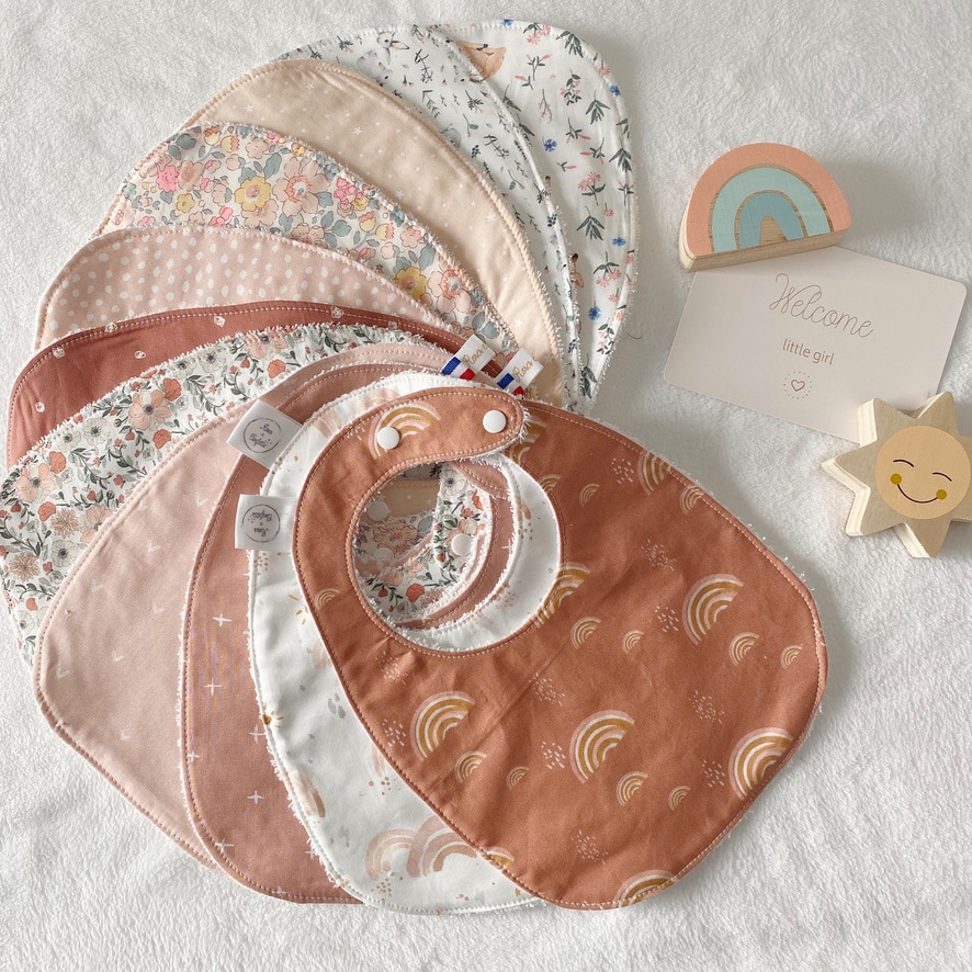 Roses et Confettis , accessoires bébé et cadeaux naissance personnalisés  fabriqués en France