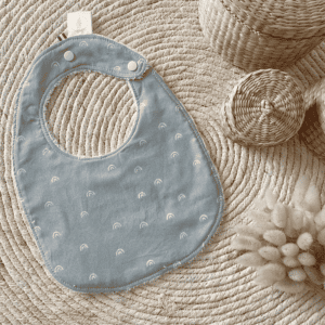 bavoir bebe little rainbow cadeau naissance