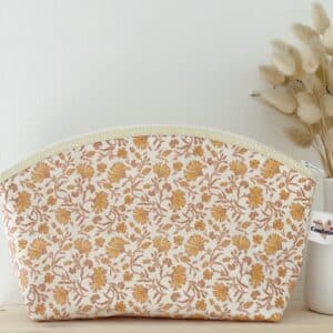 trousse taille moyenne indy jaune