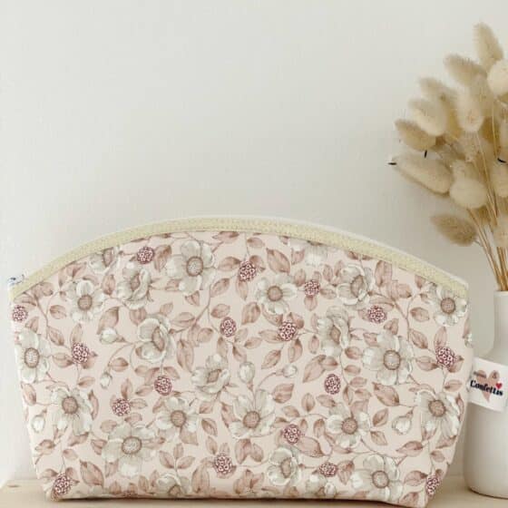 trousse de toilette moyenne douces pensees