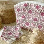 trousse de toilette indian purple femme personnalisee