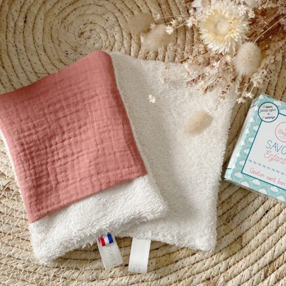 gant debarbouillette enfant eponge bio
