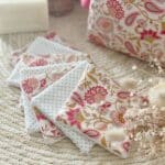 lingettes cotons lavables collection shanaya eponge bio