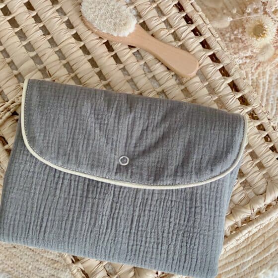 matelas a langer nomade bebe double gaze kaki