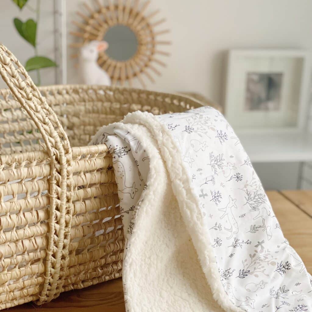 COUVERTURE | Pointelle white | Moos Family Store