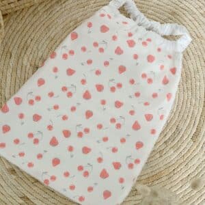 serviette de cantine cherry berry