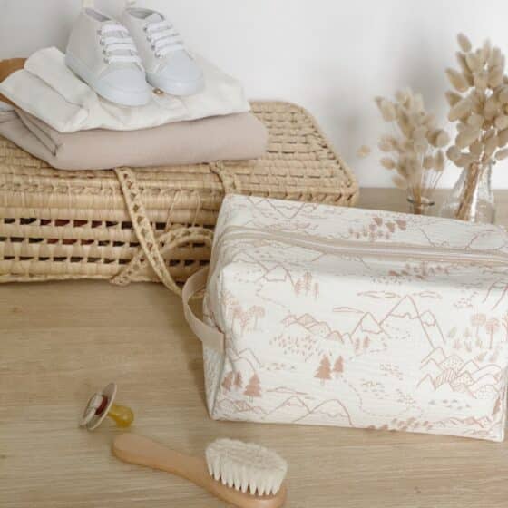 trousse vanity gold mountain