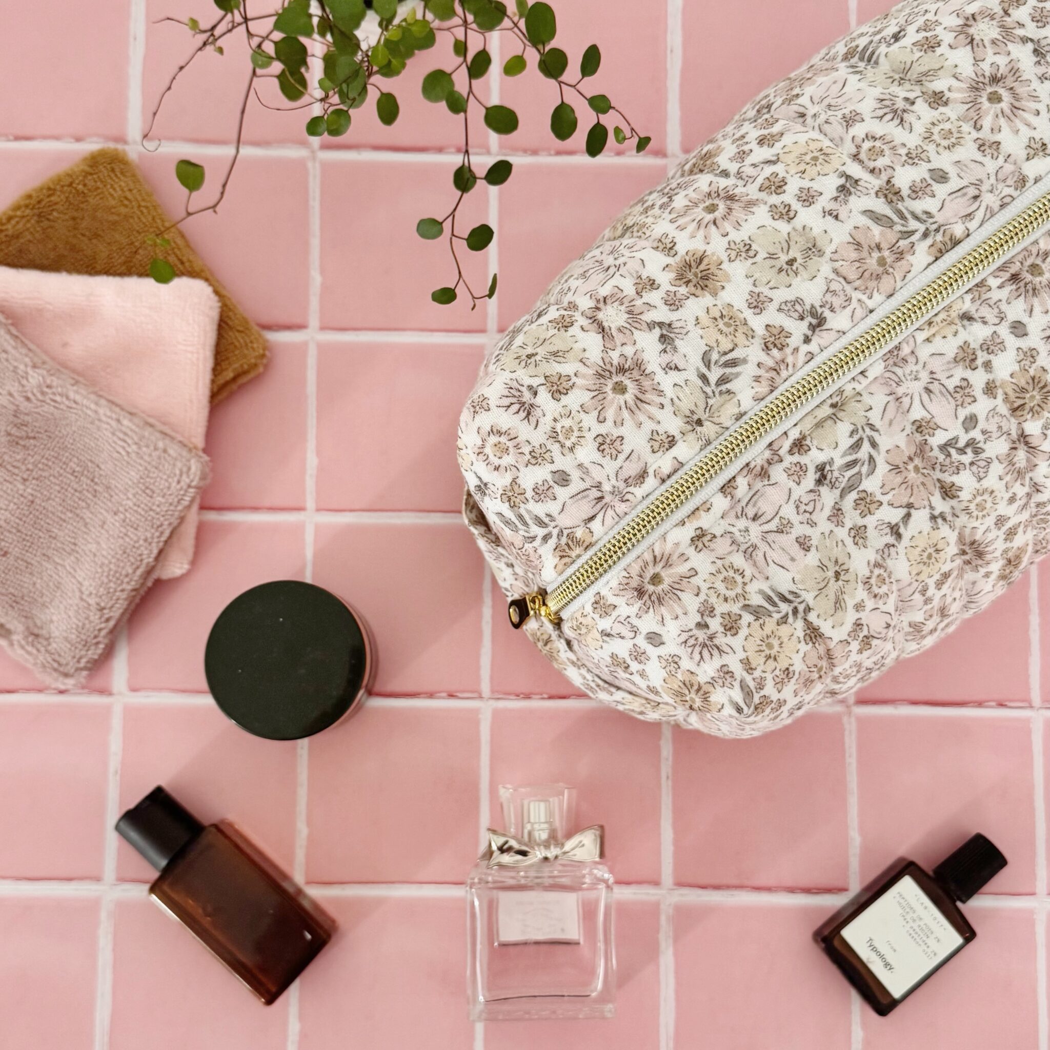 interieur trousse de toilette enduit imperméable