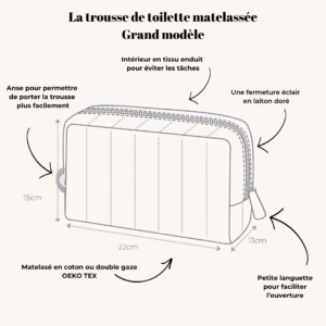 trousse matelassee grand modele