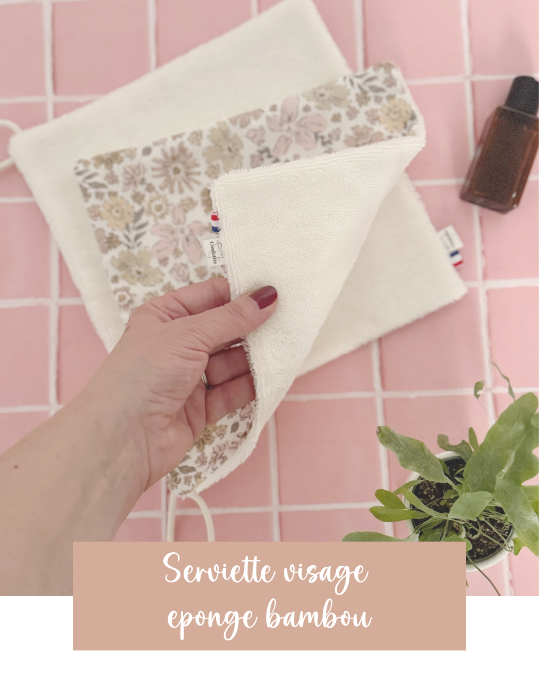 serviette visage eponge bambou routine beaute skincare france
