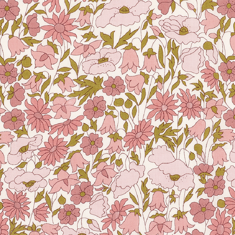 liberty poppy and daisy vieux rose