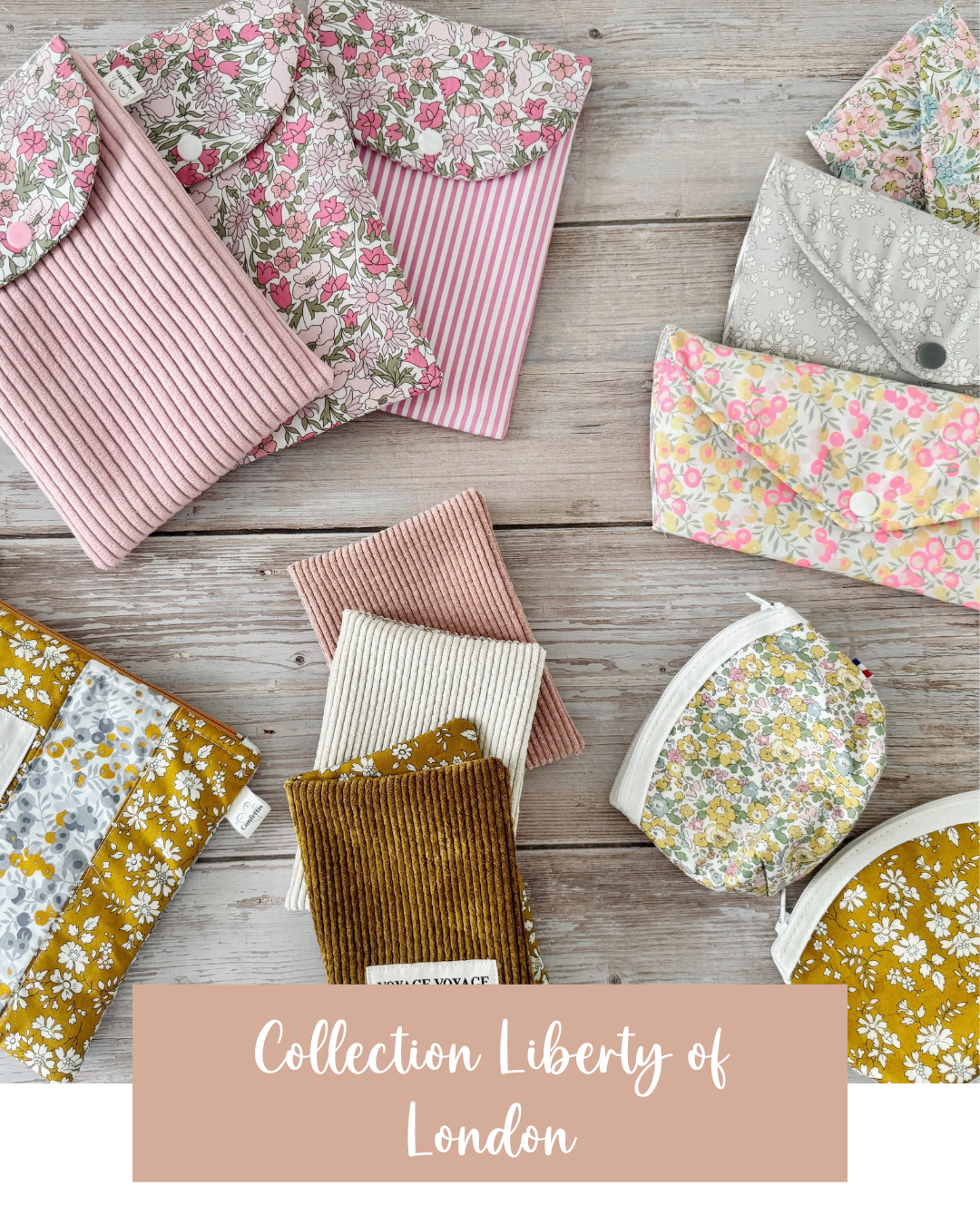 panier pochon liberty cadeau pour elle maman Noel