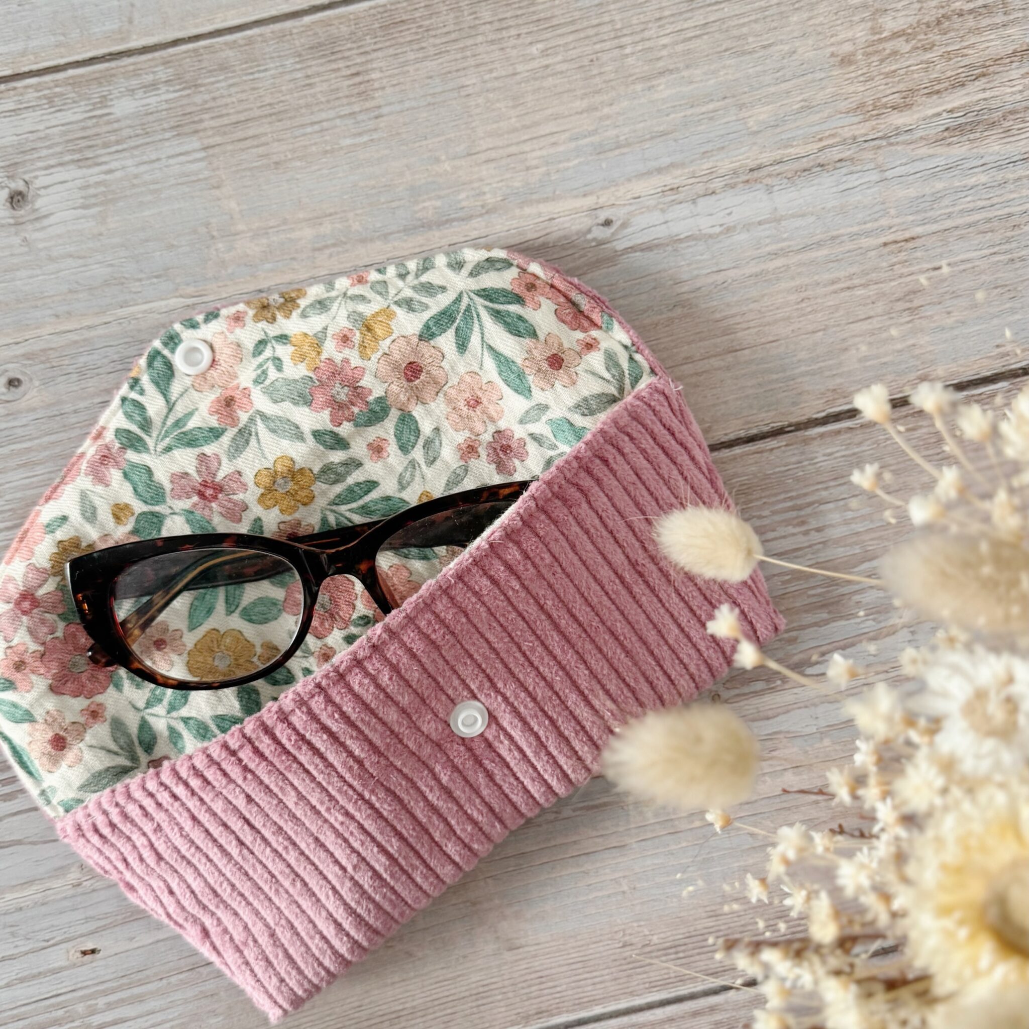 Etui à lunettes velours – Image 3