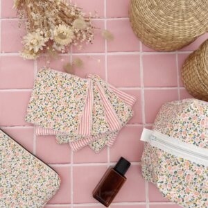 lingettes lavables cotons zero dechet bambou BLOOMY SPRING