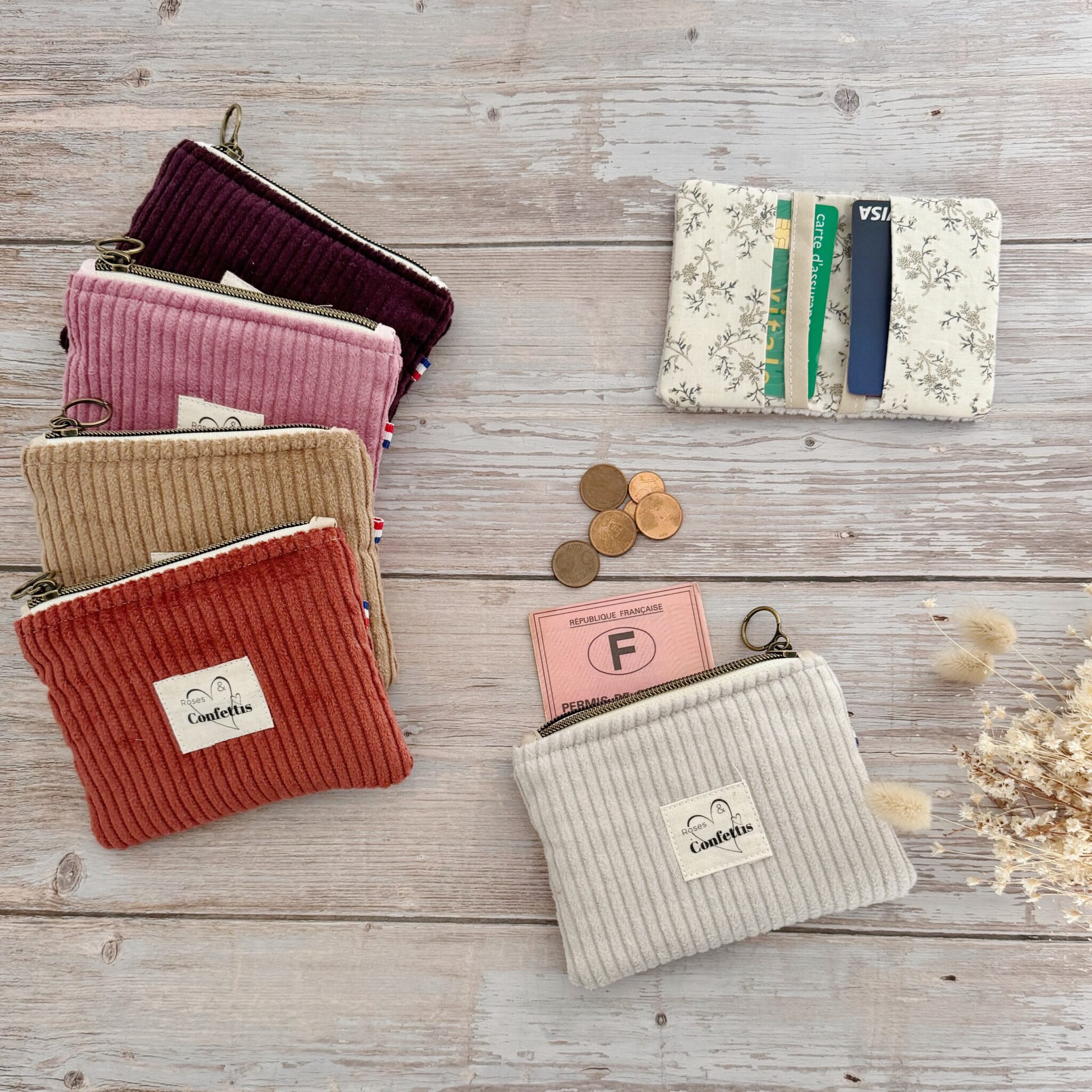 porte monnaie cartes cadeau