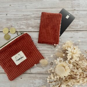 porte cartes et porte monnaie personnalisé