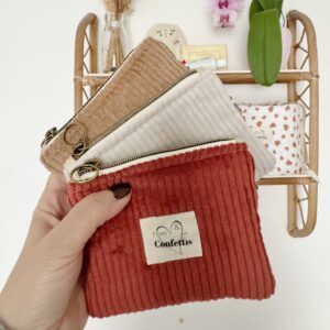 Porte monnaie collection velours