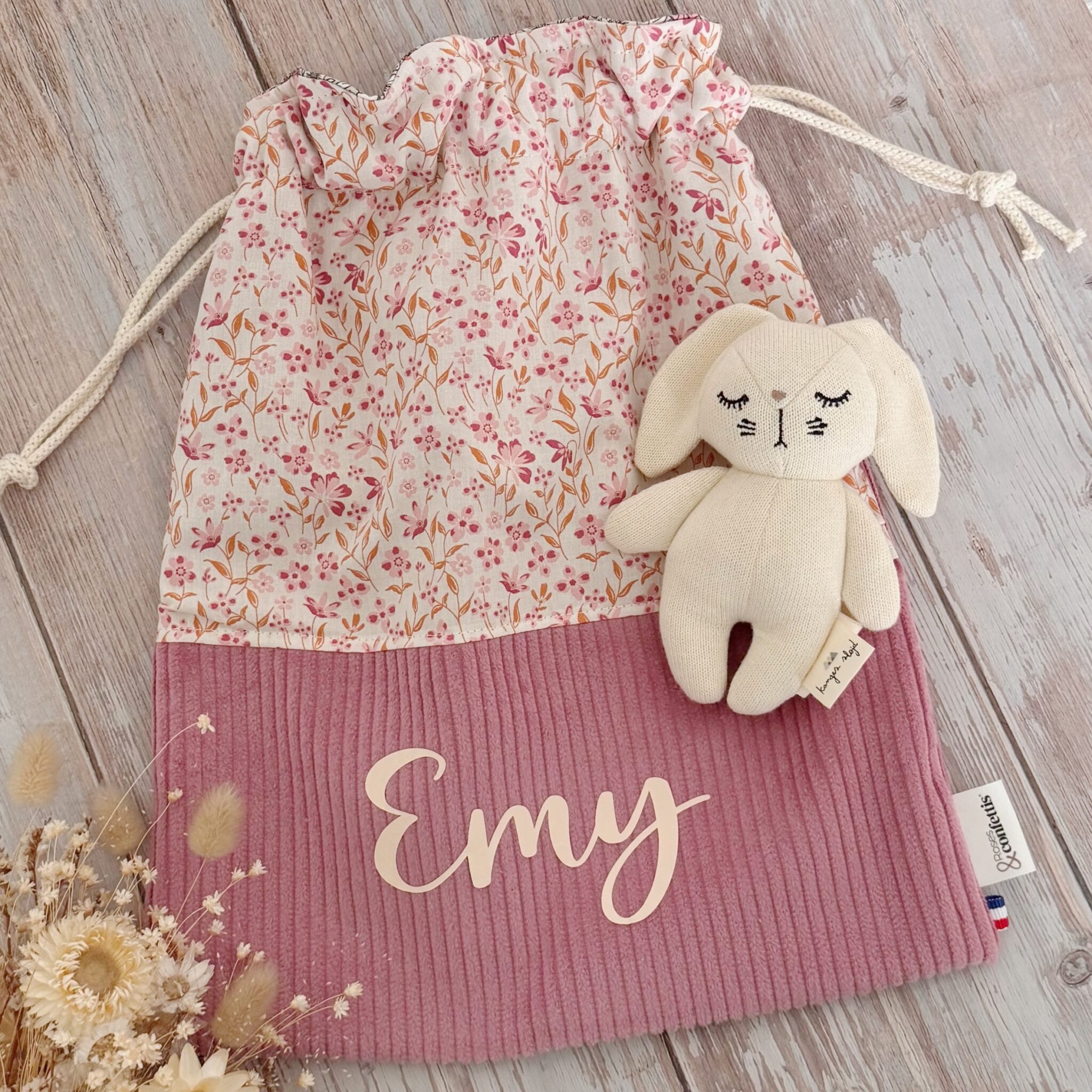 idee cadeau naissance personnalisé pochon