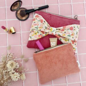 POCHETTE velours accessoires mode femme sac