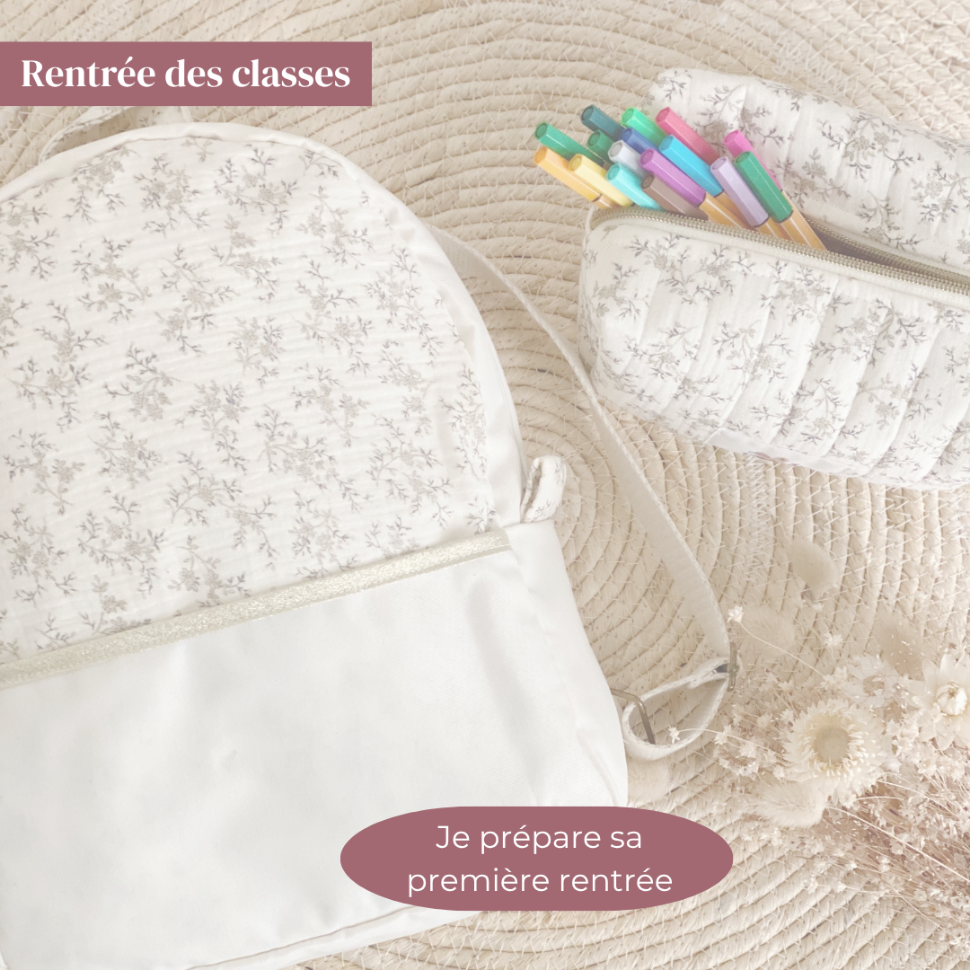 rentrée des classes maternelle crèche articles personnalisés enfants