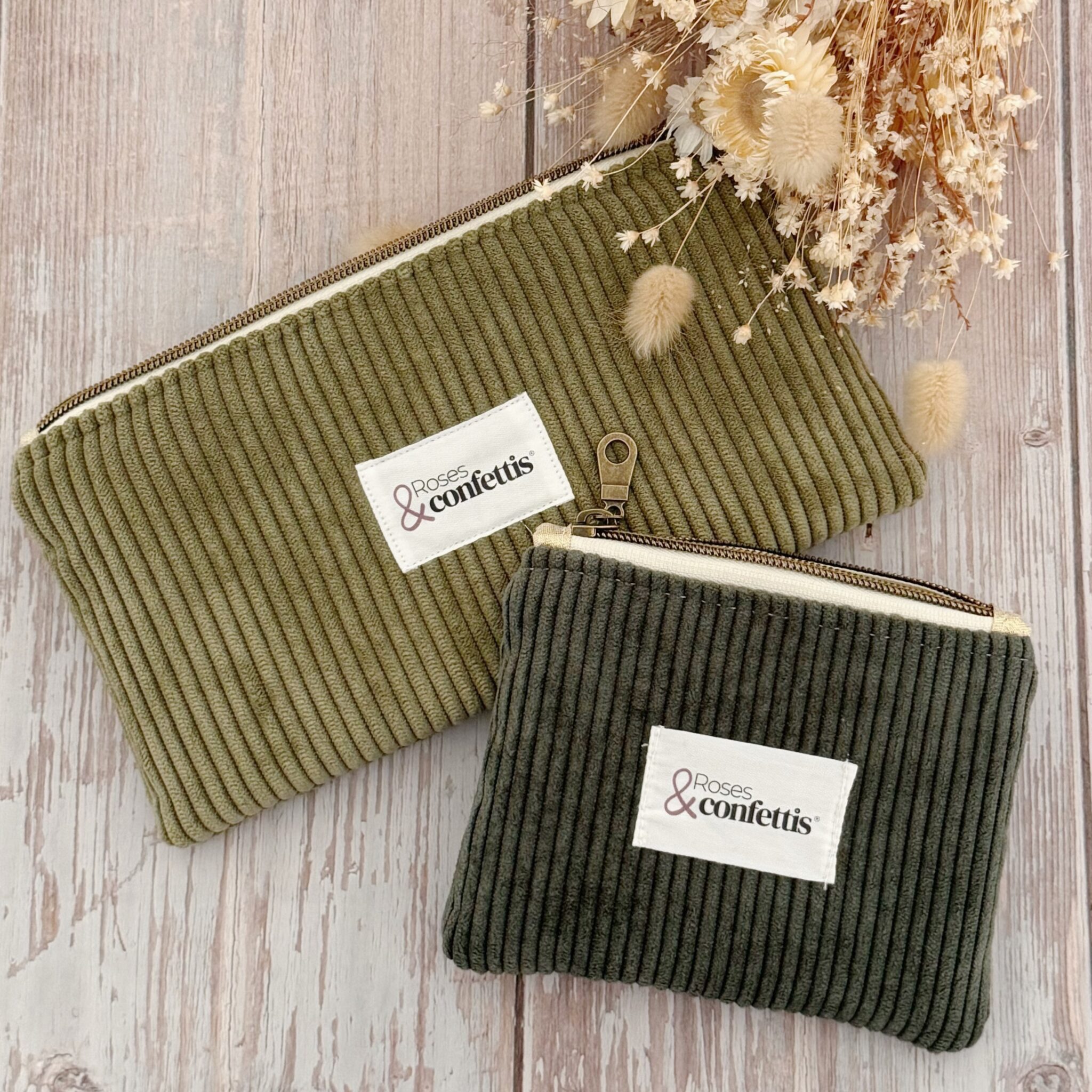 porte monnaie et porte feuille velours personnaliser