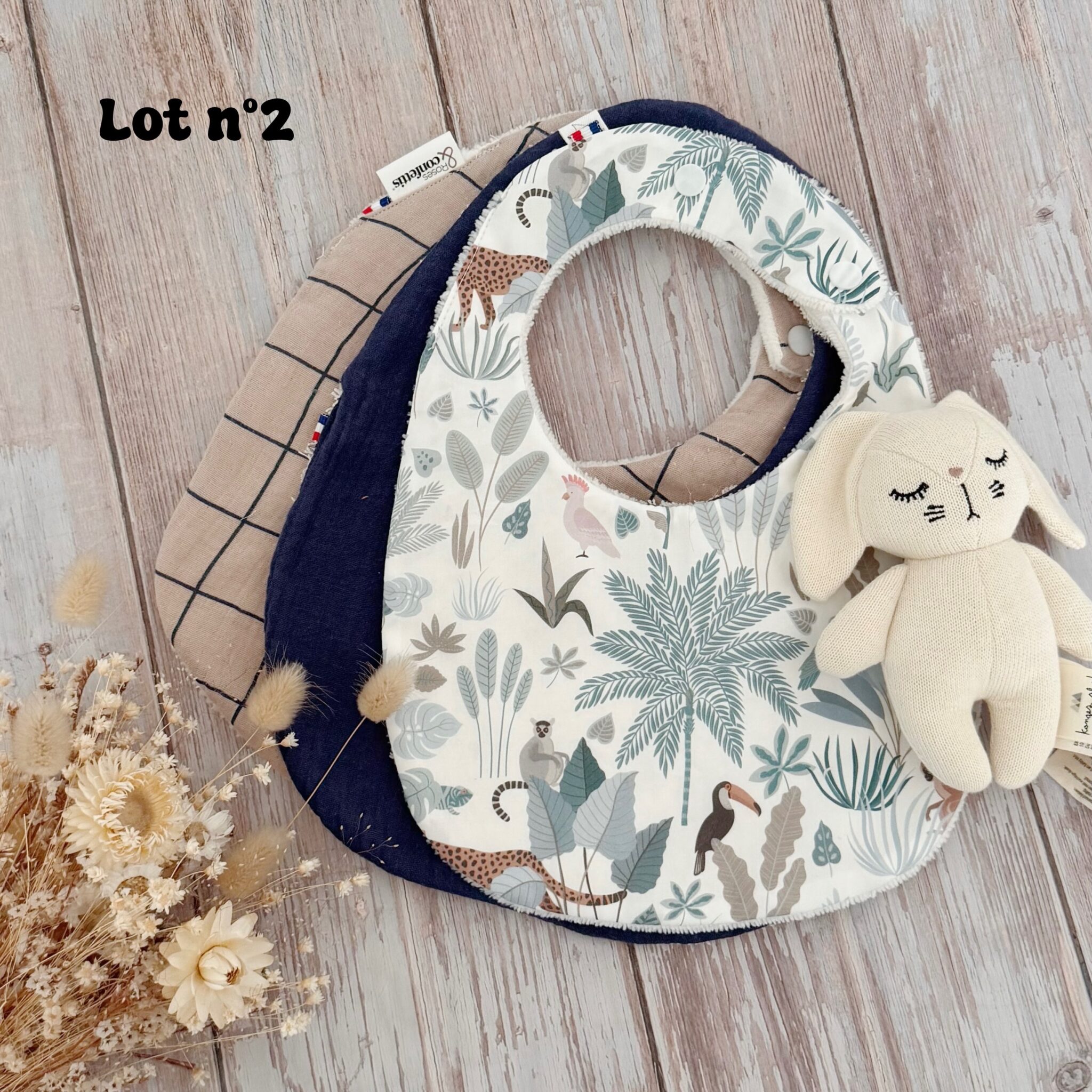 bavoir bebe garcon cadeau naissance